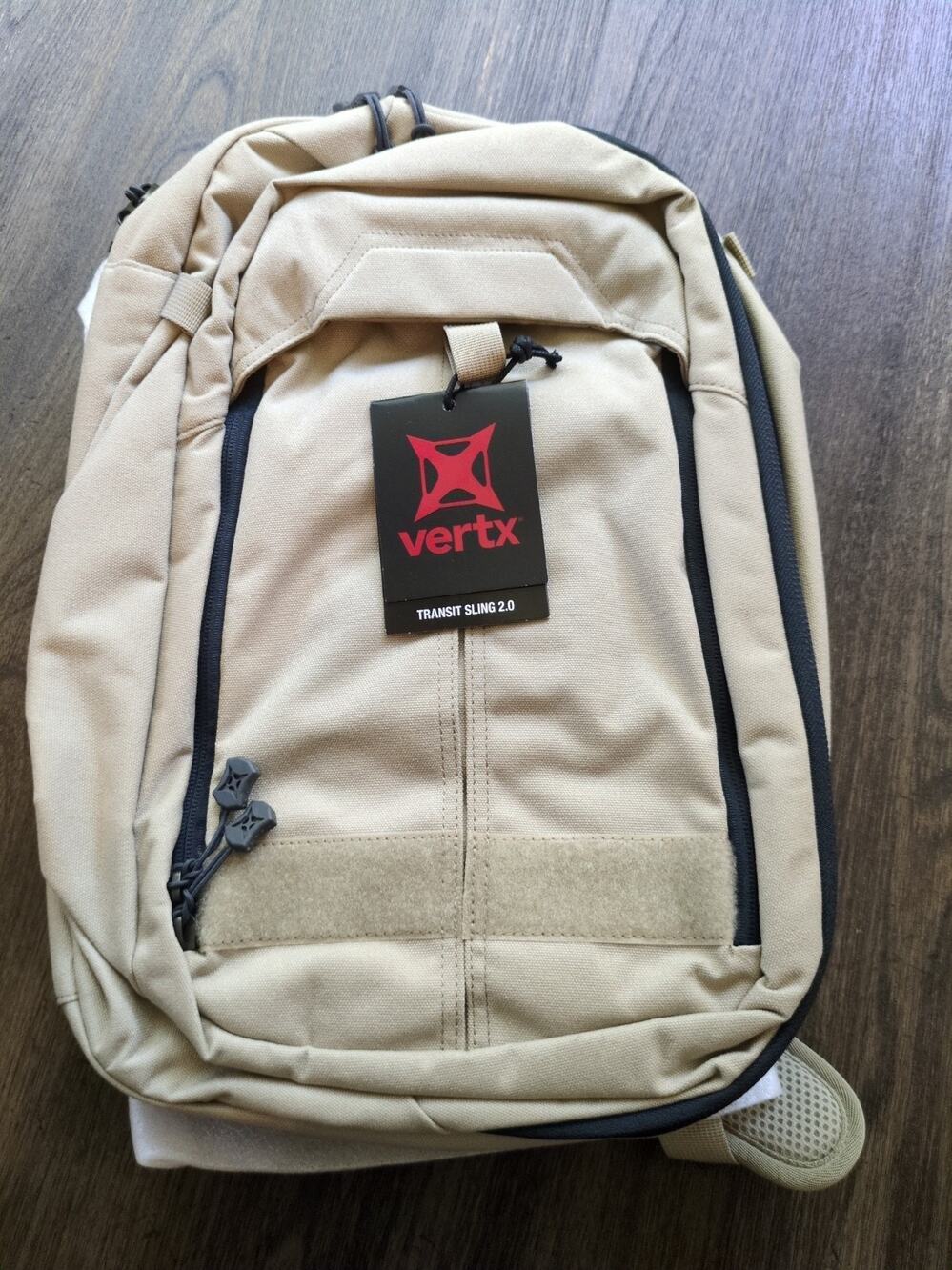 Vertx Transit Sling 2.0 Pack Backpack Tactical EDC CCW Bag Tumbleweed Gray NEW